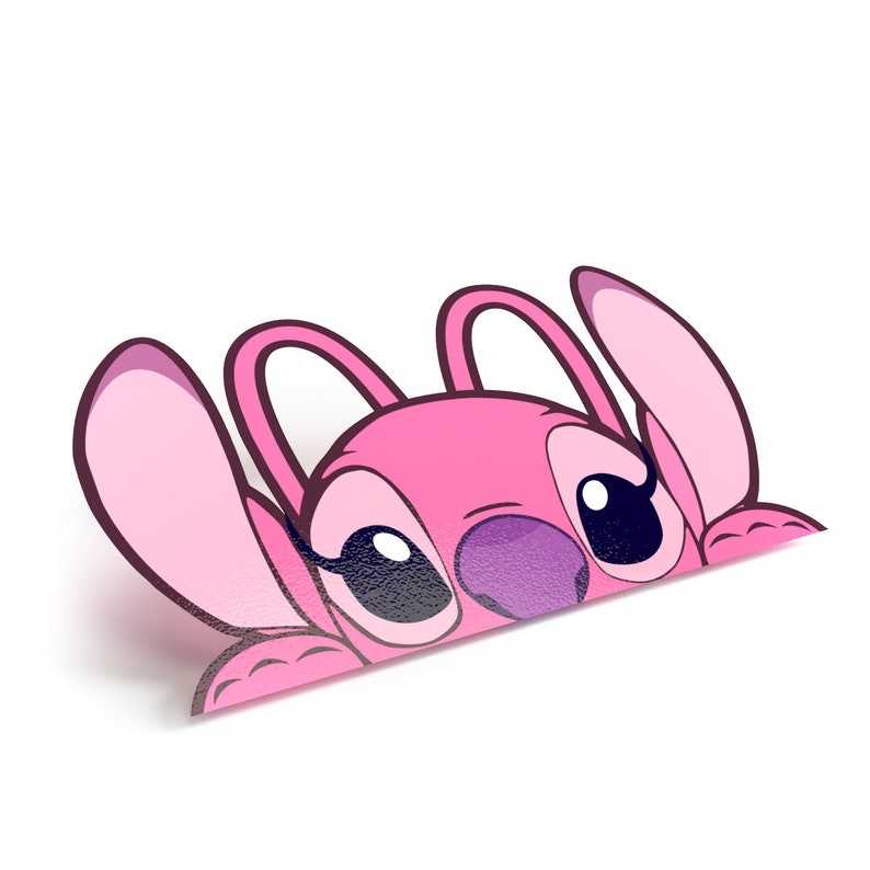 Get Perfect Alien Peeker Stitch Sticker Decal Here With A Big Discount.