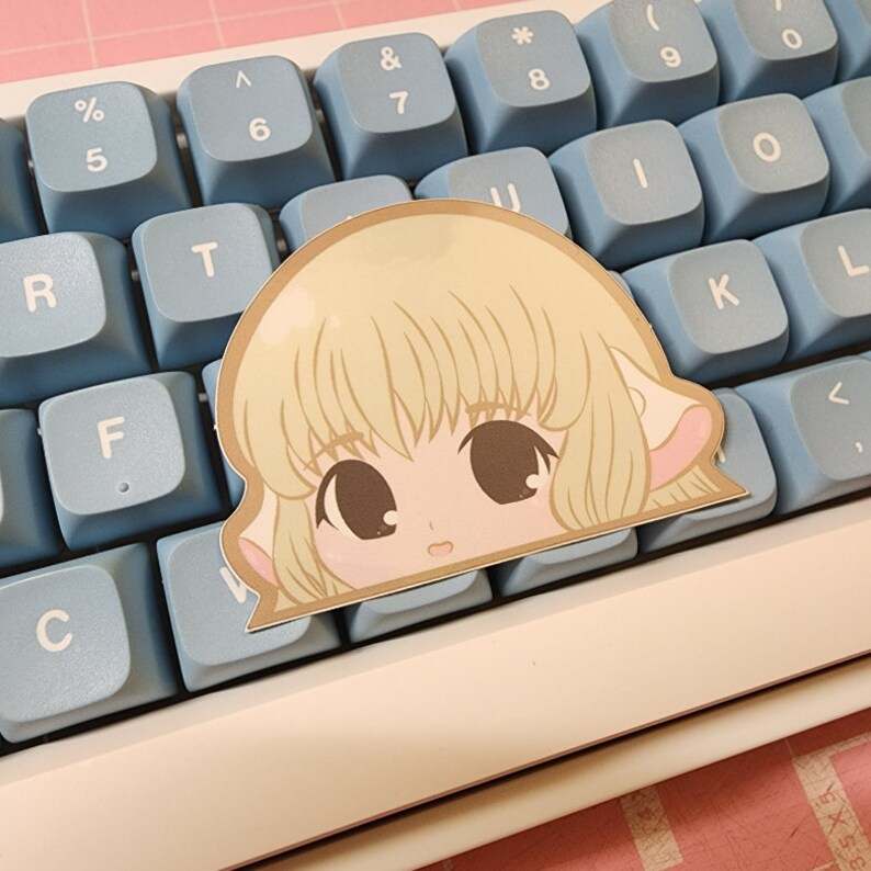 Cute Little Anime Girl - Pink Hair Psychic - Spy Anime Vinyl Sticker -  Anime Cute Kawaii Stationary - Laptop Sticker - Water Resistant Vinyl