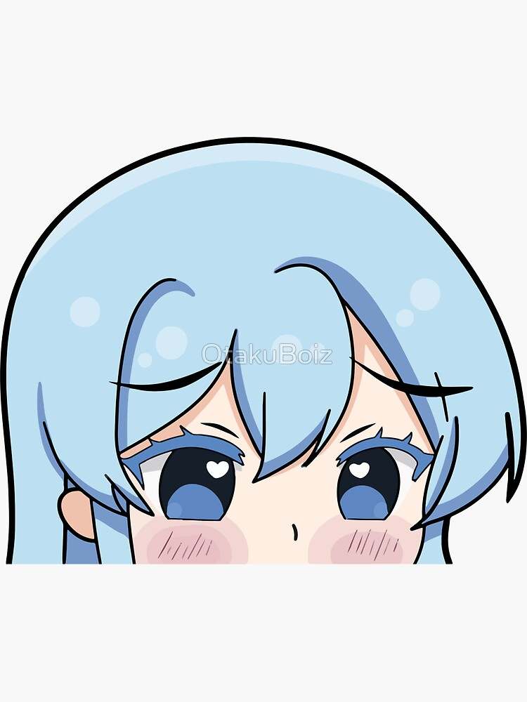Lyra Candeyheart The Marginal Service Anime Peeker Sticker for Sale by  Anime-Trinkets