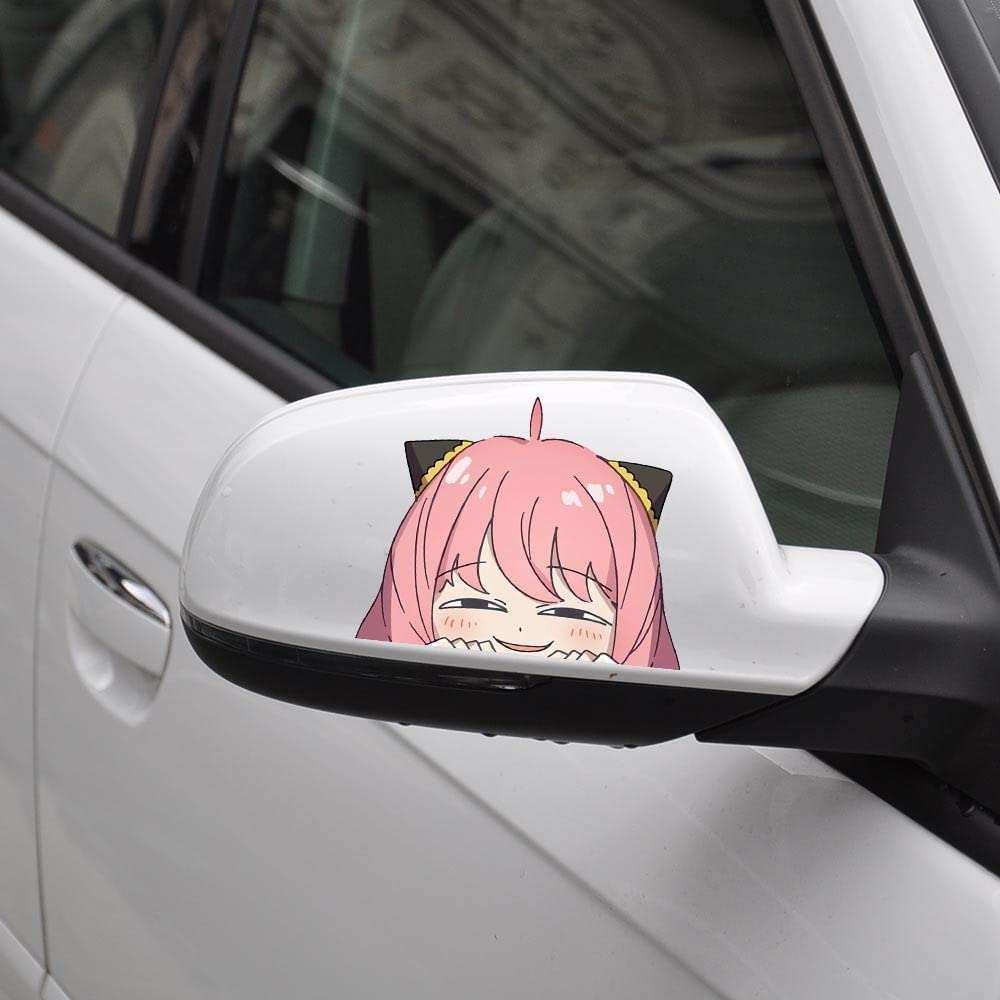 Peeker Anime Peeking Sticker Car Window Decal PK319 Sakamoto - Nichijou