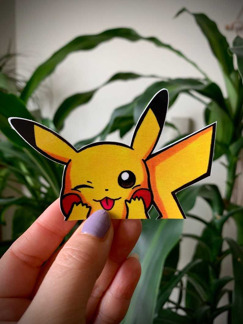 Surprised Pikachu Decal