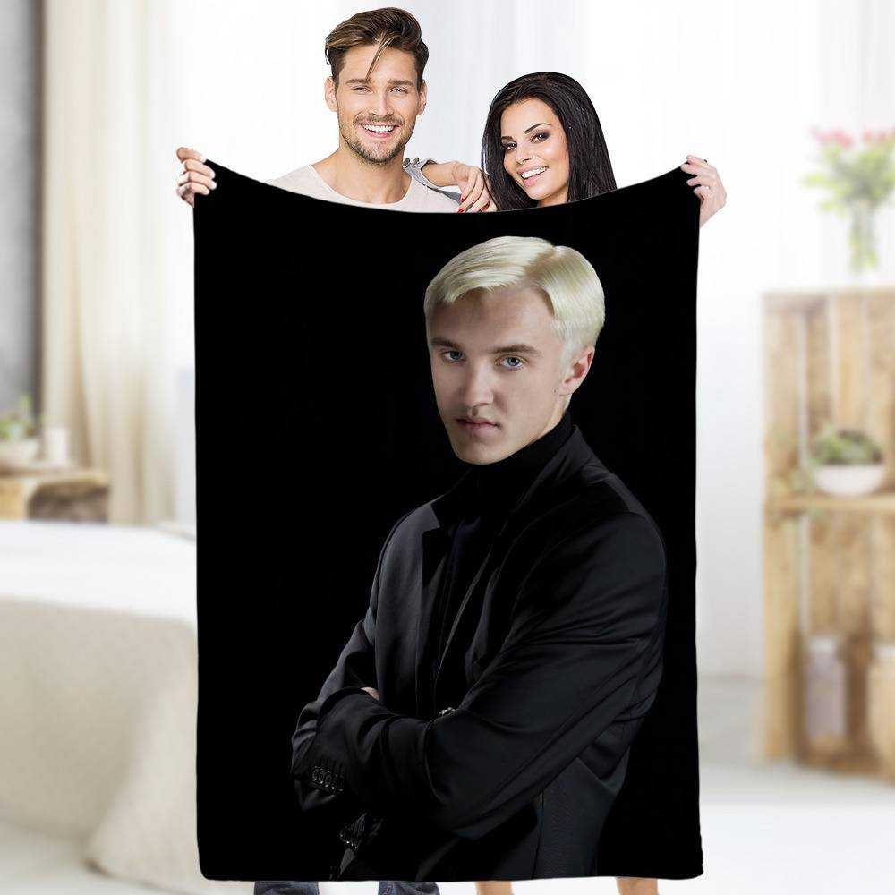 Harry Potter Blanket Throw Blanket Size 50x60 Draco Malfoy