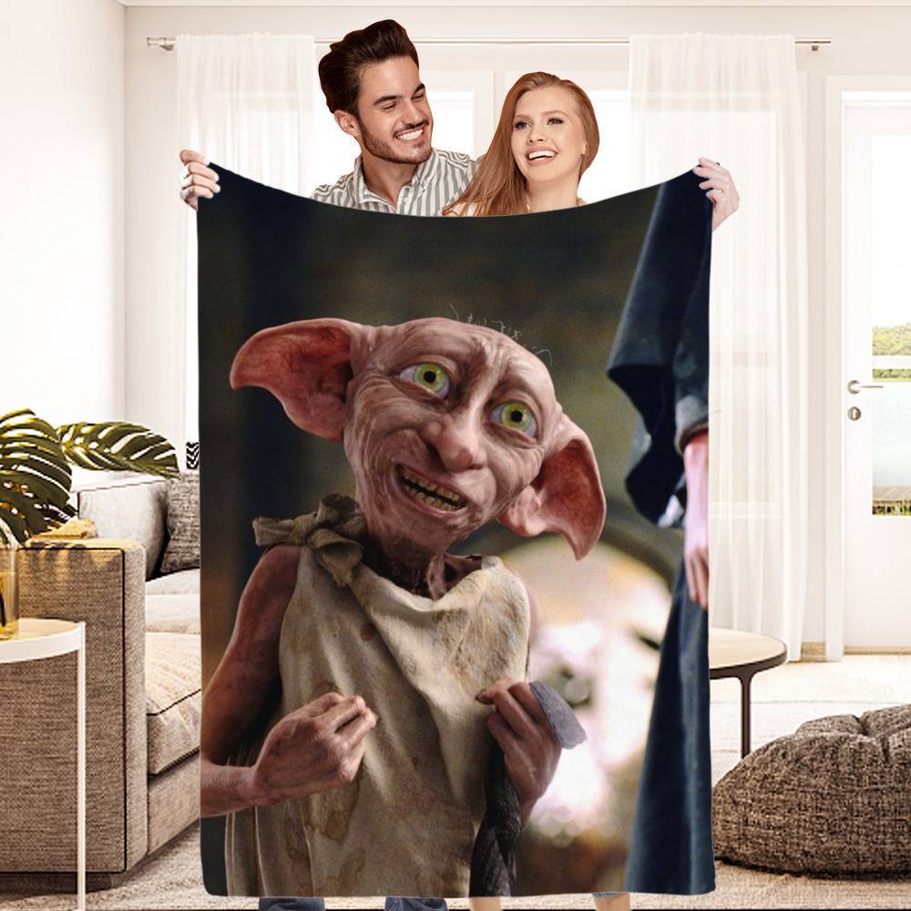 Harry Potter Blanket Toddler Blanket Size 40x50 Dobby is Free