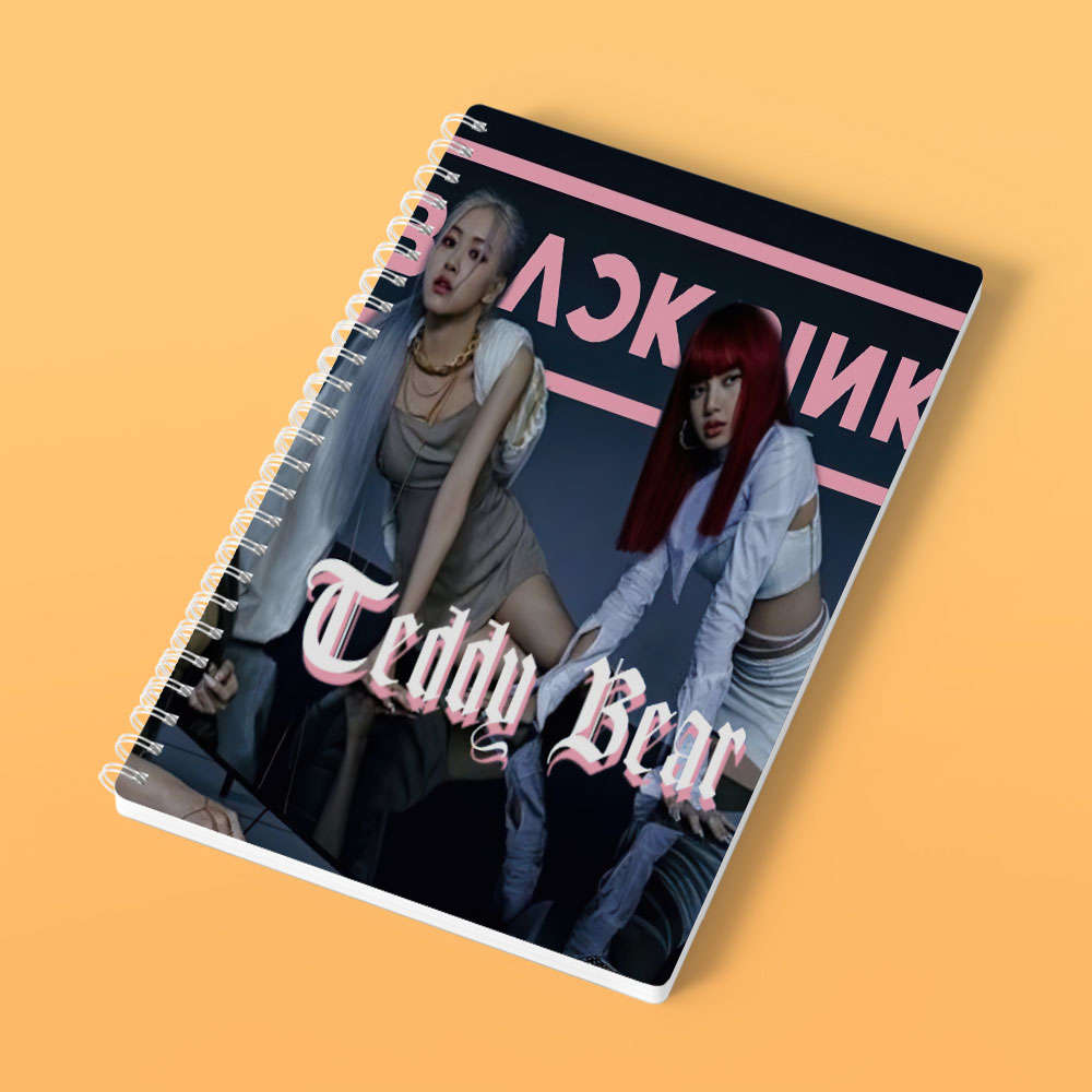 Blackpink Lisa Notebook : k pop black pink funs 100 lined pages notebook /  journal / diary . by 