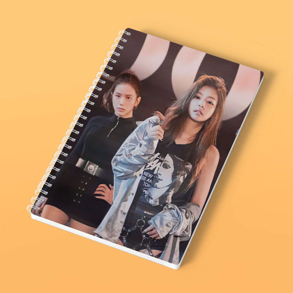 Blackpink Lisa Notebook : k pop black pink funs 100 lined pages notebook /  journal / diary . by 