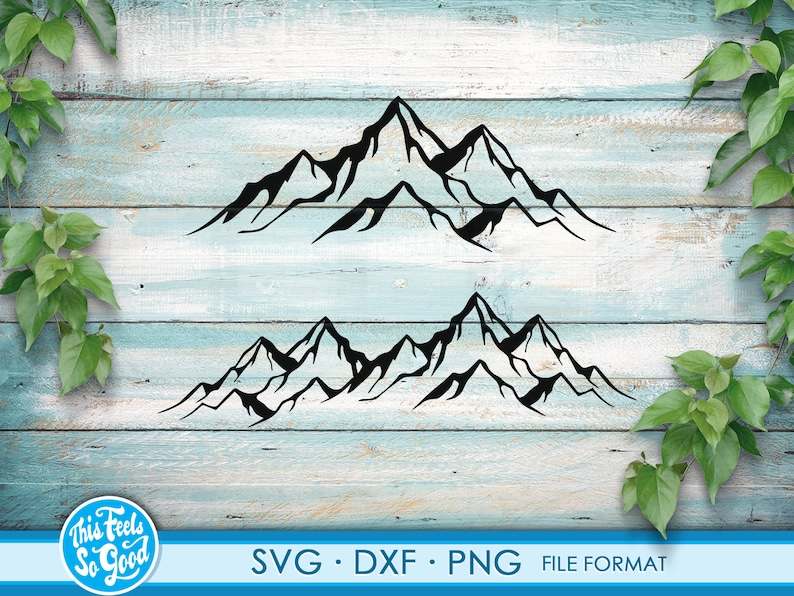 Funny Mountain range SVG, Mountain Range Svg#2