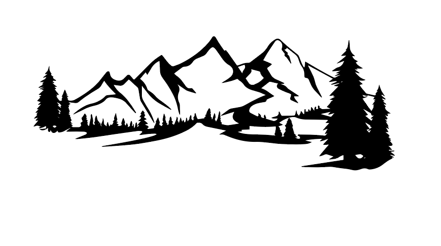 Pacific Northwest Cut Svg, Mountain Svg Free | mountainsvg.com