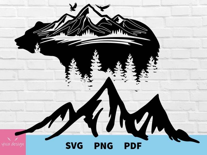 Nature Svg, Mountain Range Svg#3