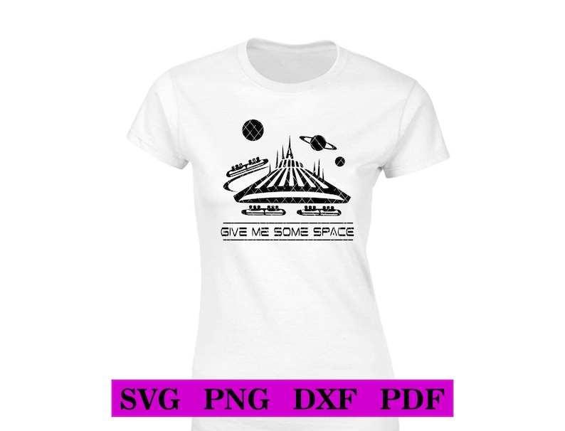 Give Me Some Space Svg, Space Mountain Svg#2