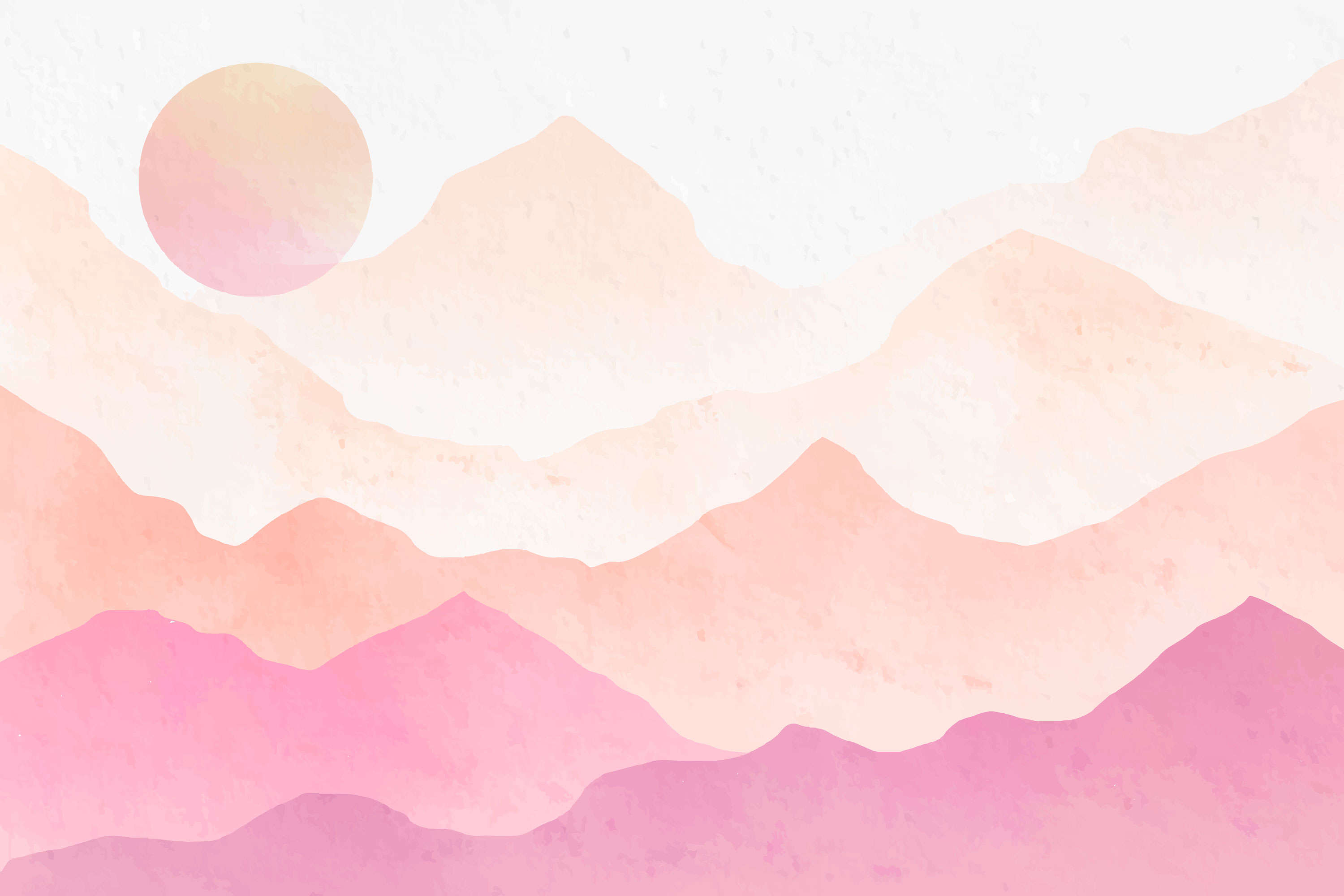 Pink Mountains Svg, Mountain Svg Free#1