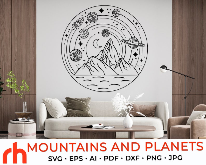 Universe Space PNG, Space Mountain Svg