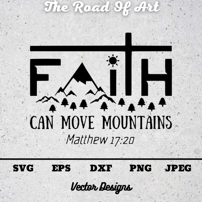 Hope Verse Svg, Faith Can Move Mountains Svg#3