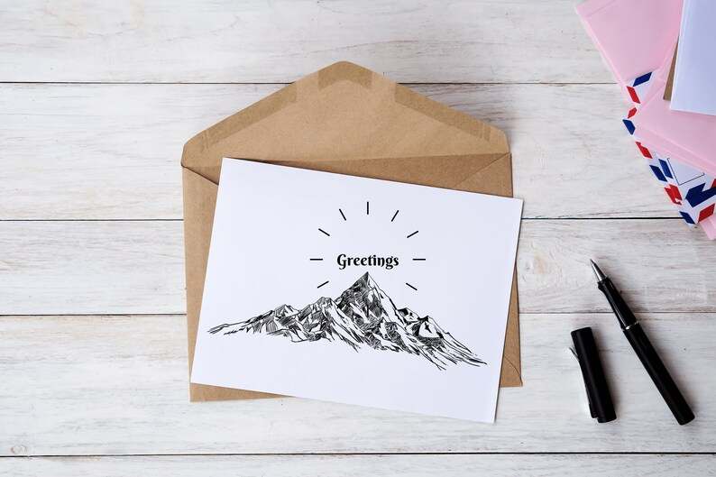 Mountain Berg Tattoo Transparent Svg, Mountain Range Svg#5