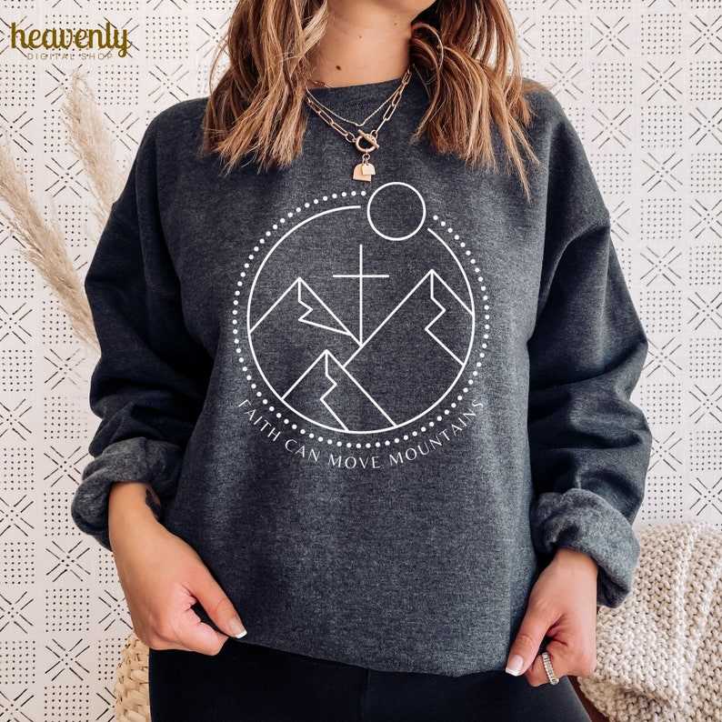 Christian Svg, Faith Can Move Mountains Svg#2