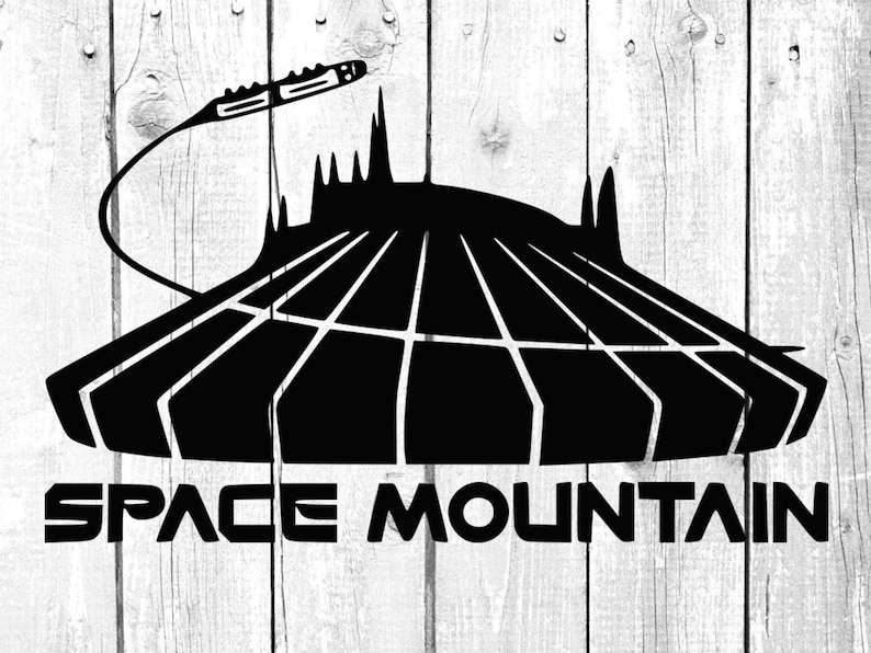 Tomorrowland Ride Svg, Space Mountain Svg#1