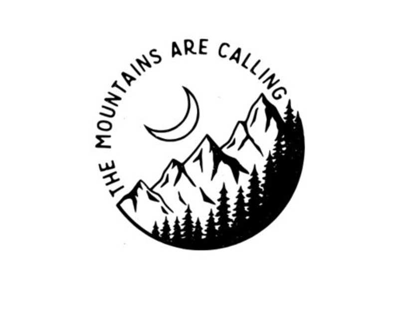 Mountains SVG, Mountain Range Svg#4