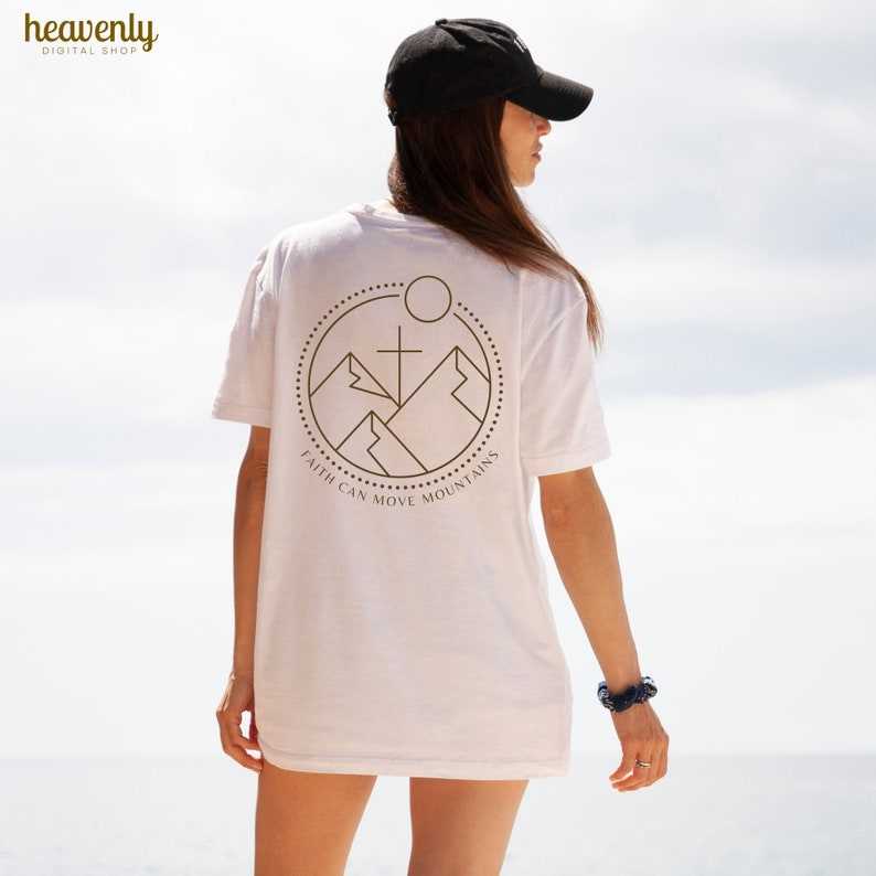 Christian Svg, Faith Can Move Mountains Svg#3