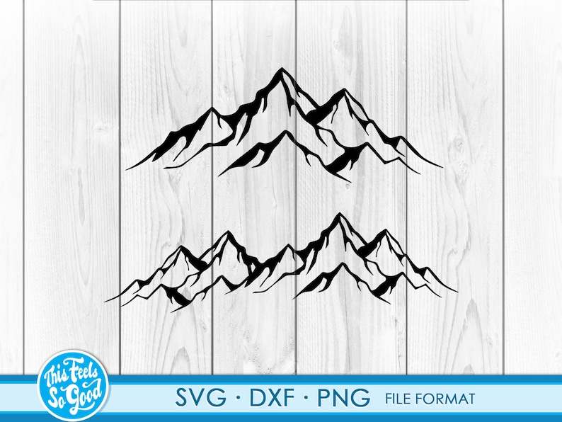 Funny Mountain range SVG, Mountain Range Svg#3
