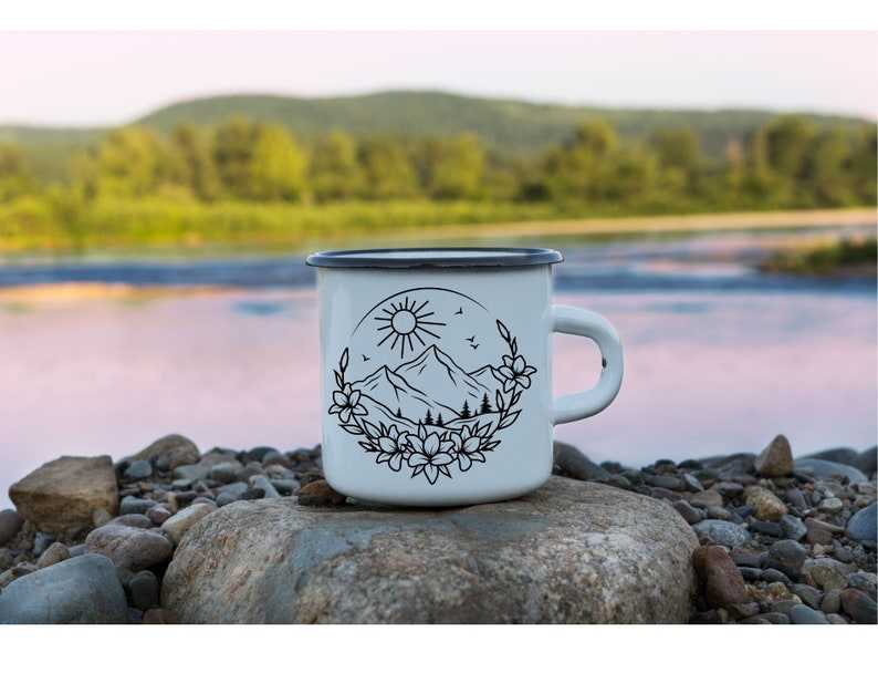 Landscape Mountain Svg, Mountain Range Svg#7