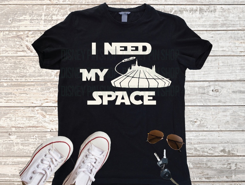I Need My Space SVG, Space Mountain Svg