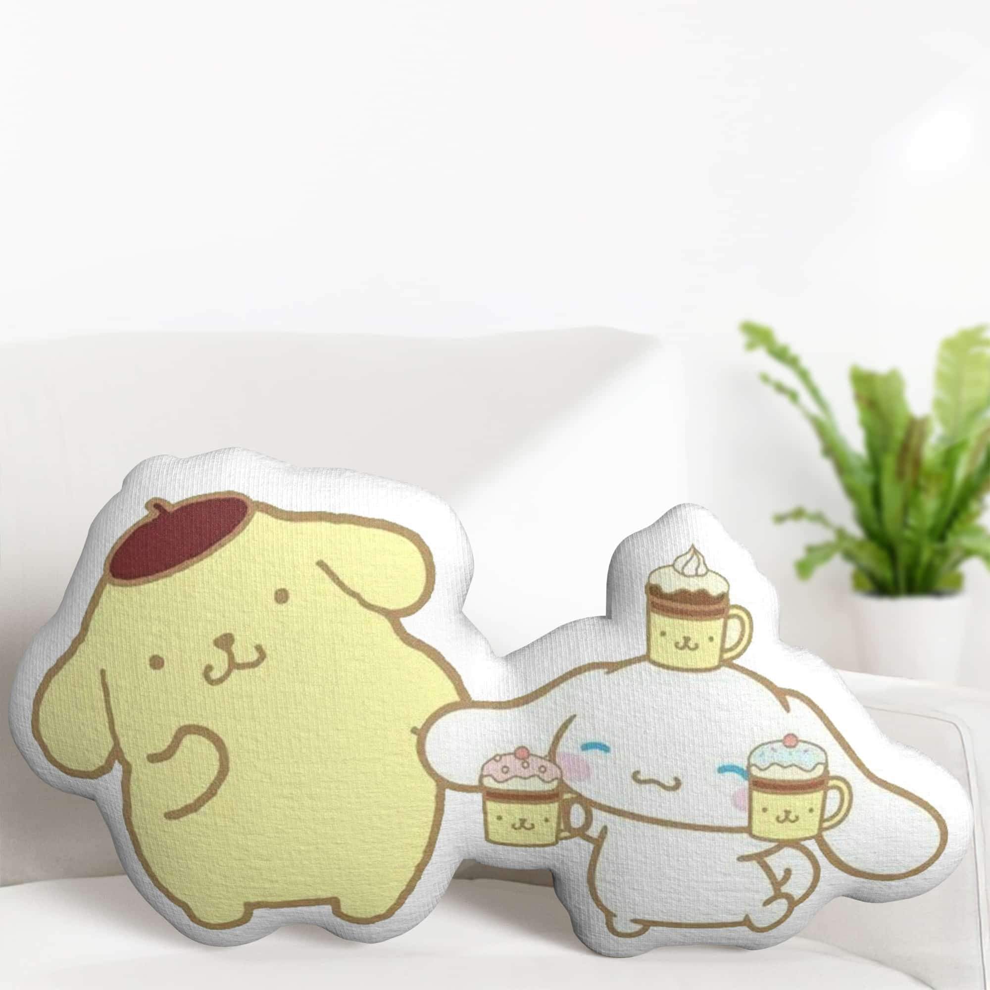 Cinnamoroll Plushie Pompompurin, Cinnamoroll Plush Toy | plushiestory.com