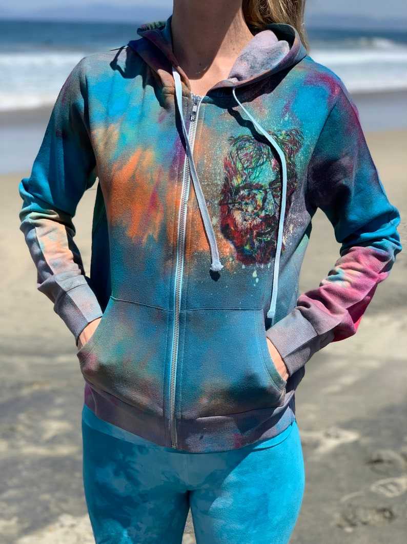 Blue Paint Splatter Sweatshirts & Hoodies for Sale