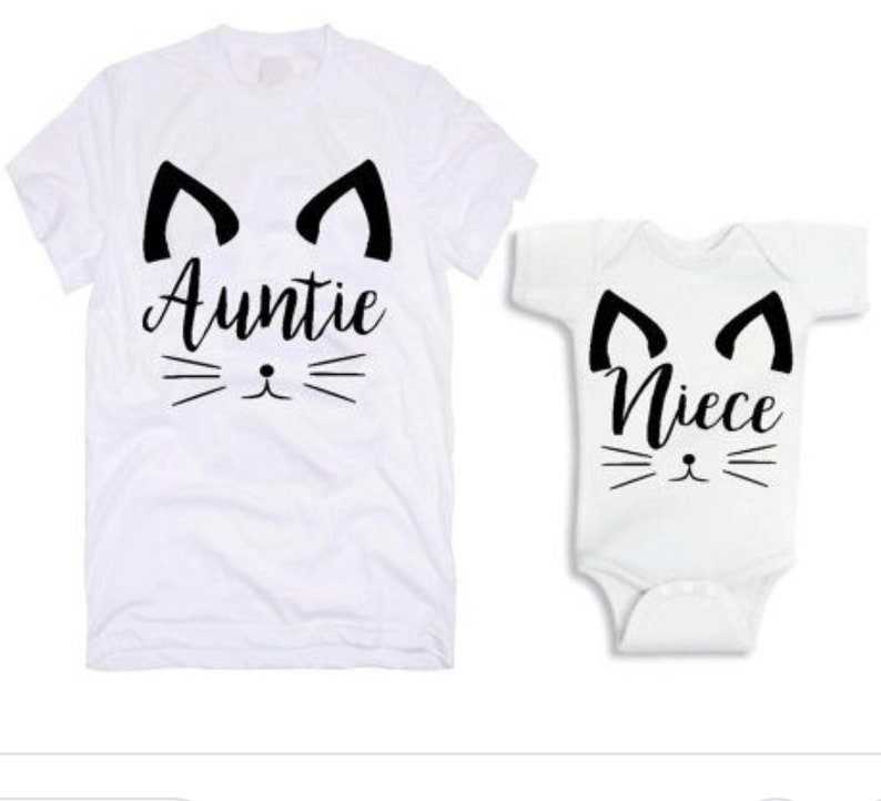 Cat Shirt, Matching Shirt Set