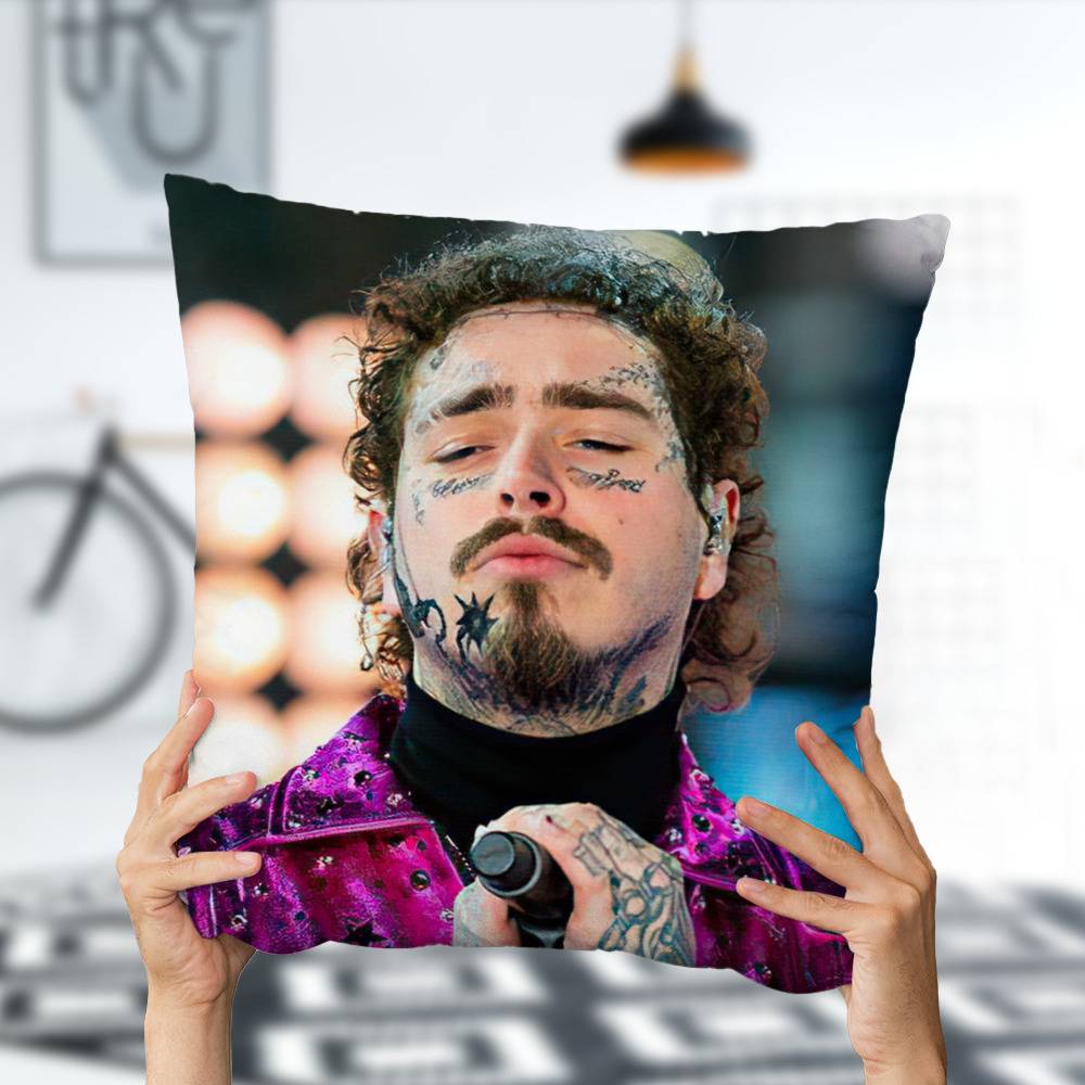 Post Malone Pillow | postmalonemerch.shop