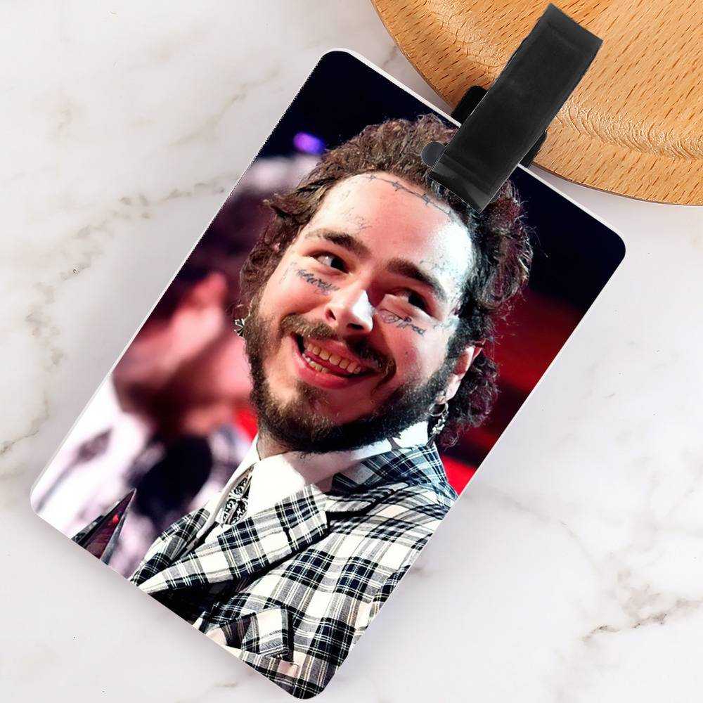 Post Malone Luggage Tag postmalonemerch.shop