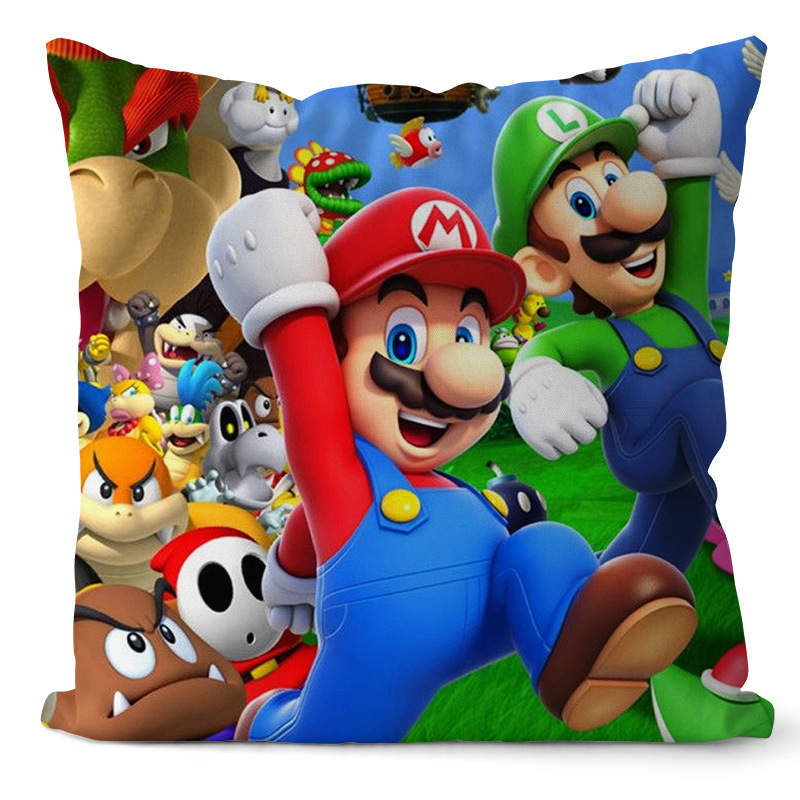 Custom Super Mario Bowser Jr Throw Pillow By Mdk Art - Artistshot