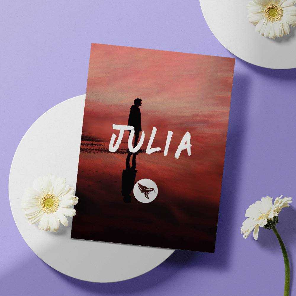 Julia MineGirl | Greeting Card