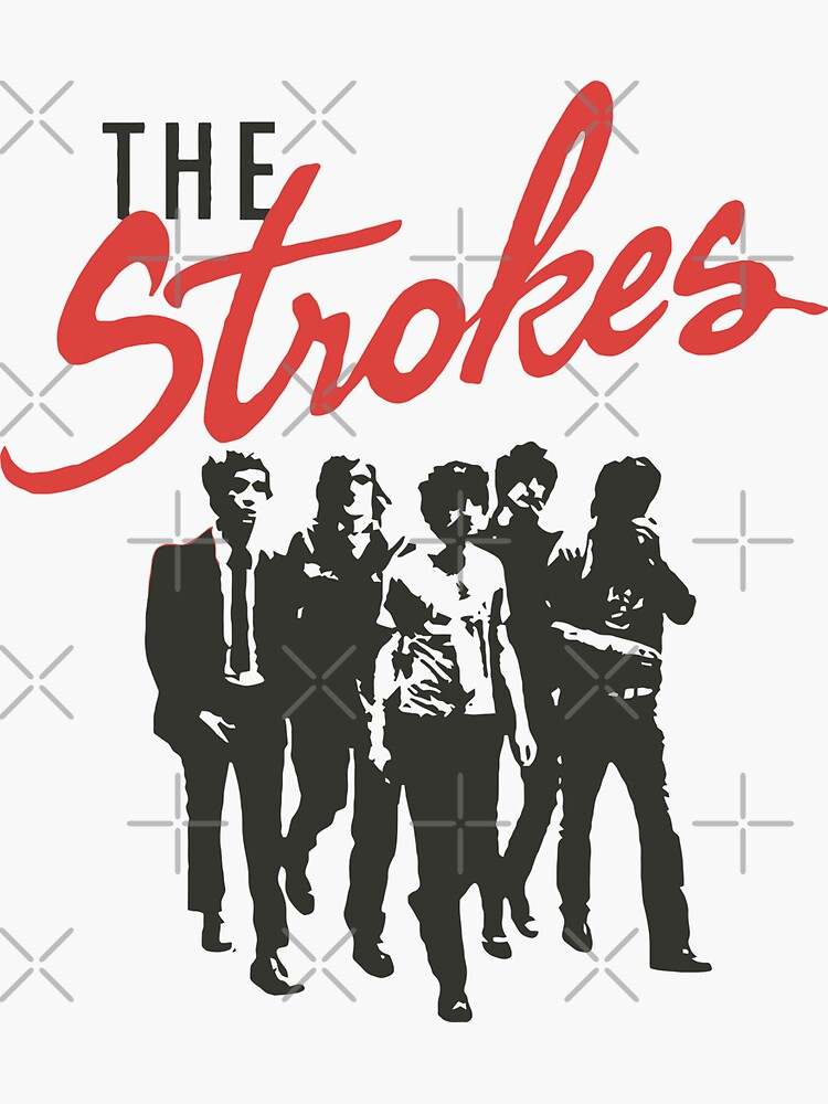 The Strokes You Only Live Once Album Cover Sticker