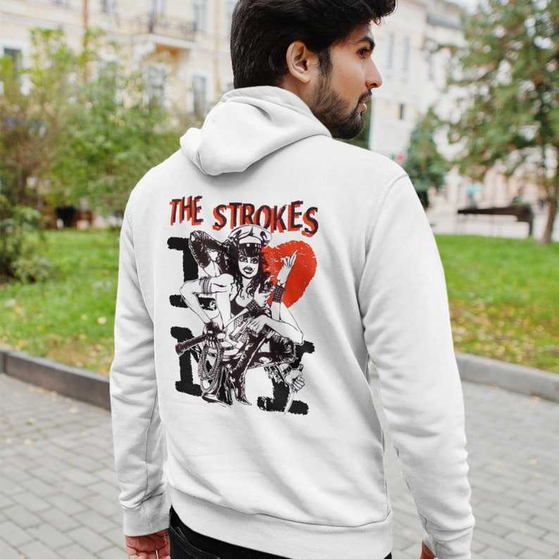 The strokes merch store hoodie