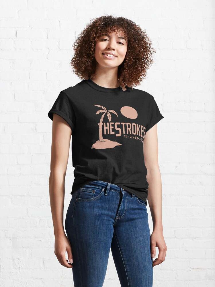 The strokes discount t shirt womens