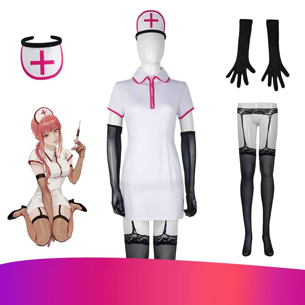 Chainsaw Man Cosplay - Power Uniform Cosplay Costume Set