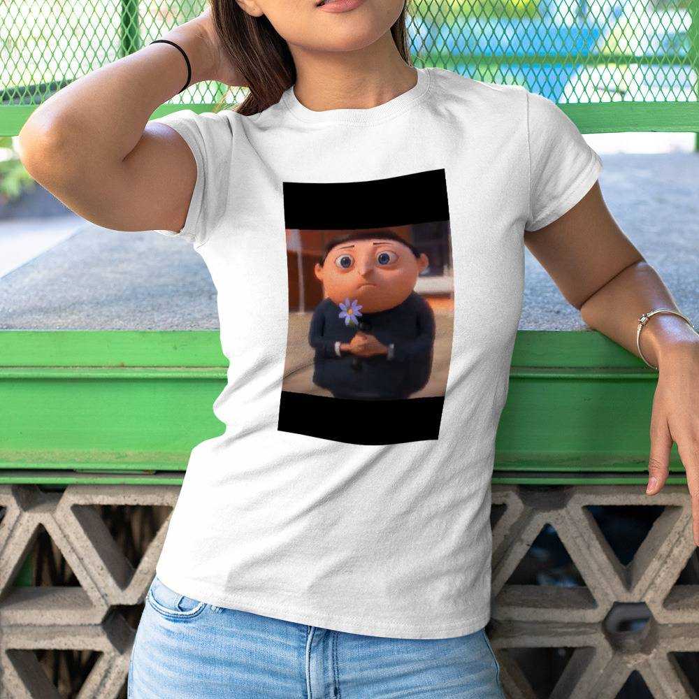 Gru pointing gun meme - Cotton T-Shirt