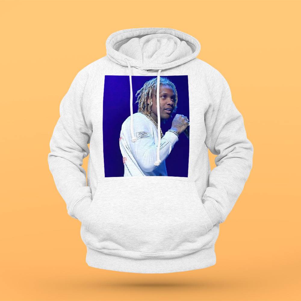 Lil durk signed best sale to the streets hoodie