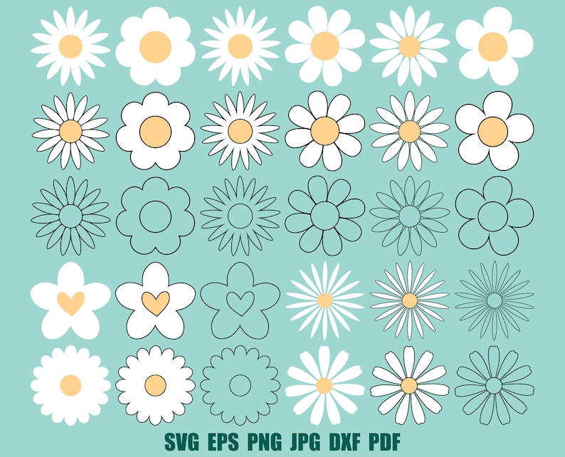 Daisy SVG Creativity and Fun Digital Download | daisysvg.com