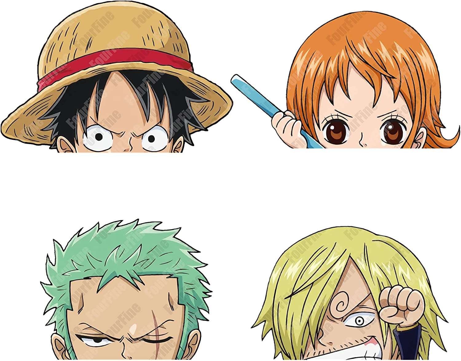 Hiaktnlh Set di 51 Adesivi One Piece Stickers,One Piece Stickers,One Piece  Stickers,One Piece Stickers,One Piece Sticker  Laptop,Bagagli,Skateboard,Auto,Cellulare,Regalo per Gli Appassionati(joba)  : : Casa e cucina