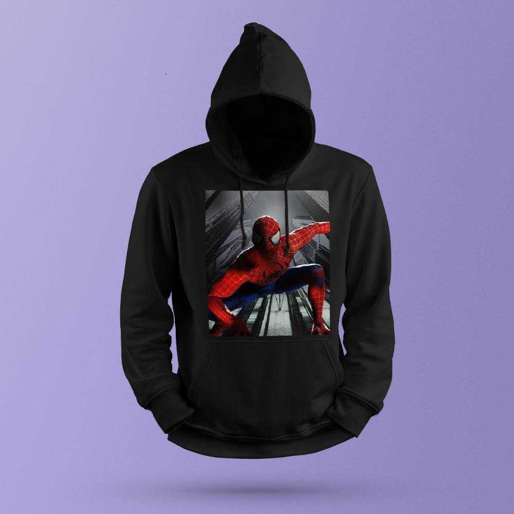 Spiderman Hoodie Spider-Man Turn Off the Dark Hoodie 