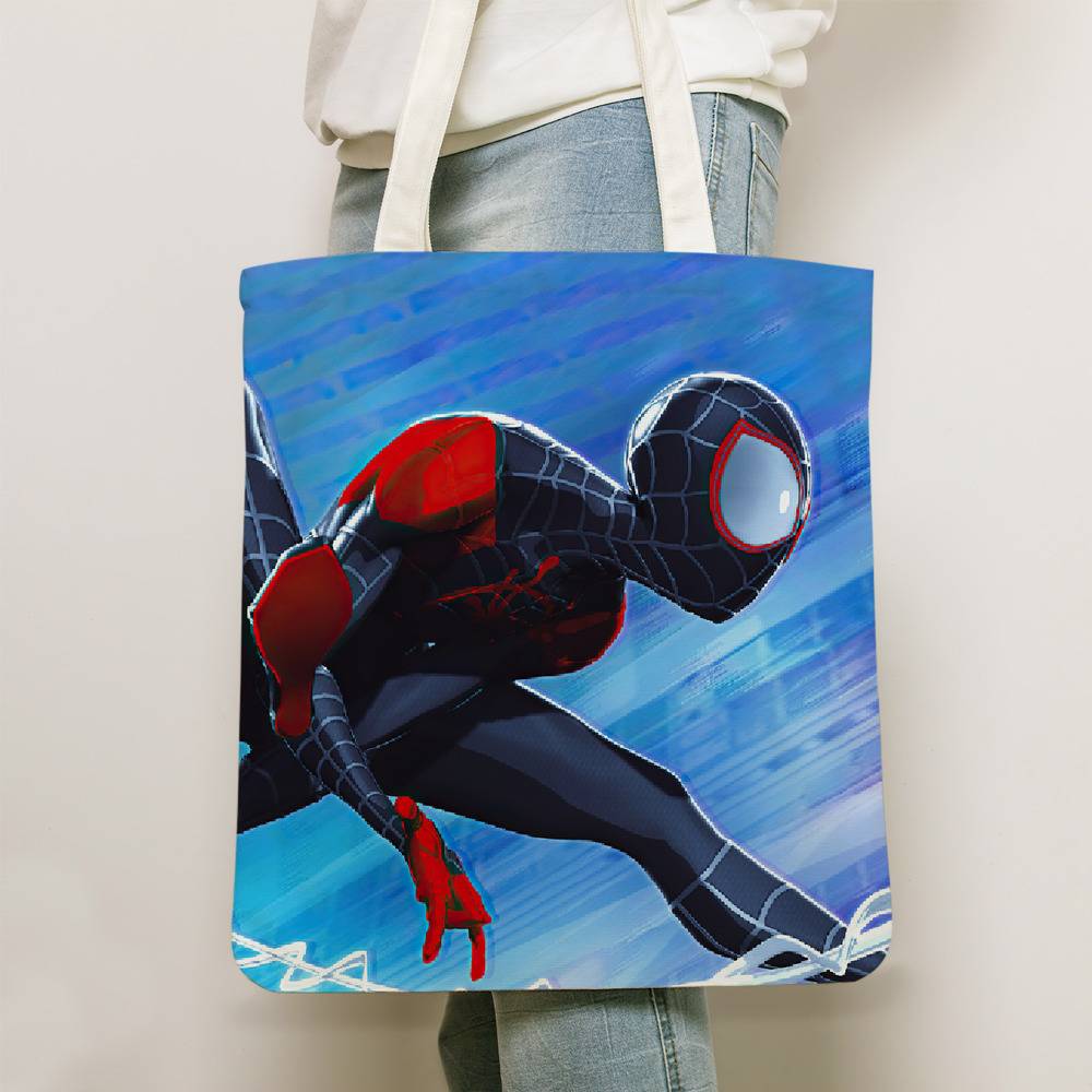Spider-Man Tote Bag, Personalized Canvas Bag