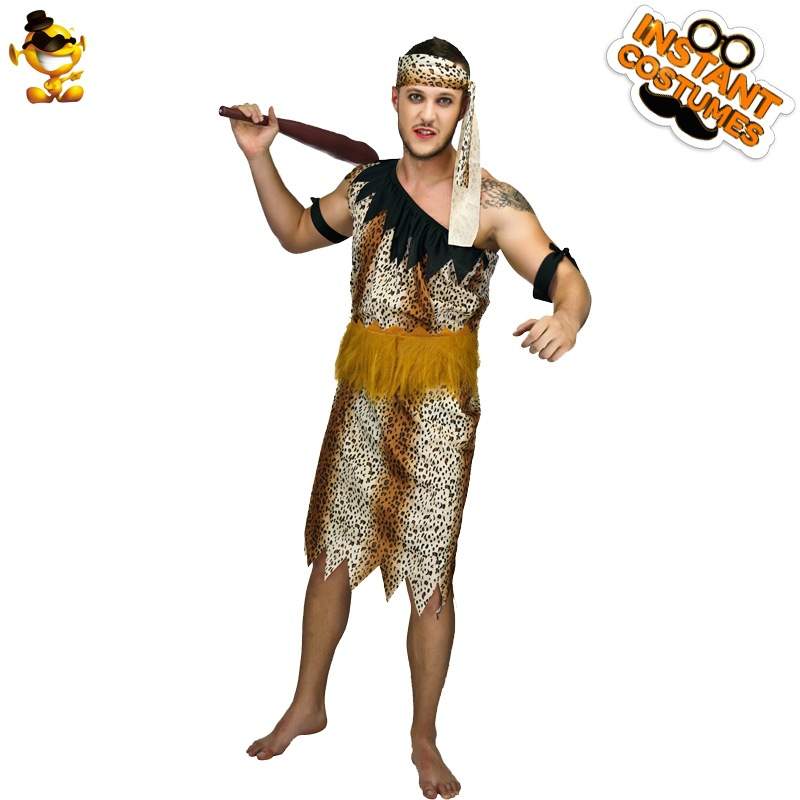 Mens caveman deals costume