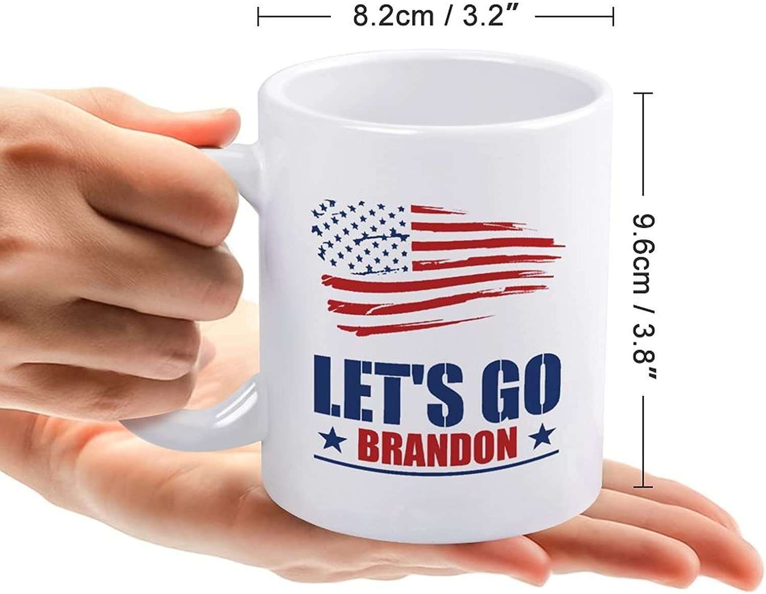 Let's Go Brandon Coffee Mug - Liberty Maniacs