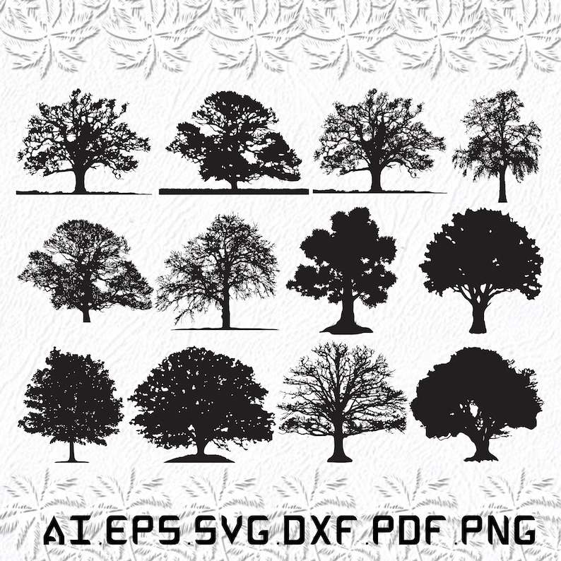 Oak Tree Svg Trees Svg#1
