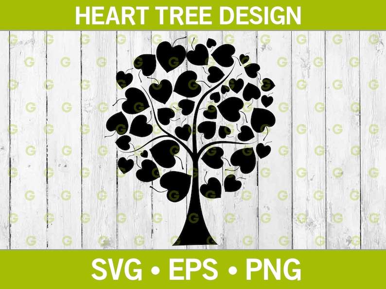 Tree Of Life Svg Tree Leaves Svg Heart Leaves Svg#1