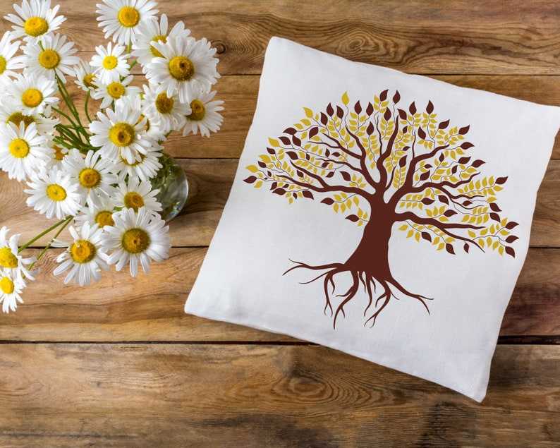 Family Tree Svg, Family Tree With Roots Cutting File Svg#4