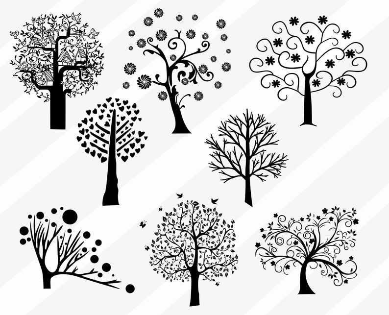 Tree Of Love 34 Tree Svg, Palm Tree SVG#4