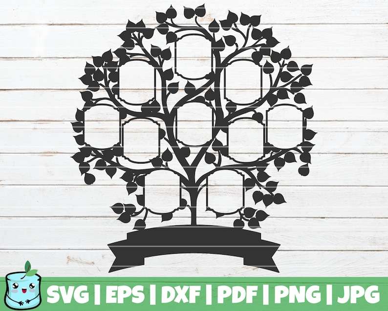 Family Tree Svg Cut Files 