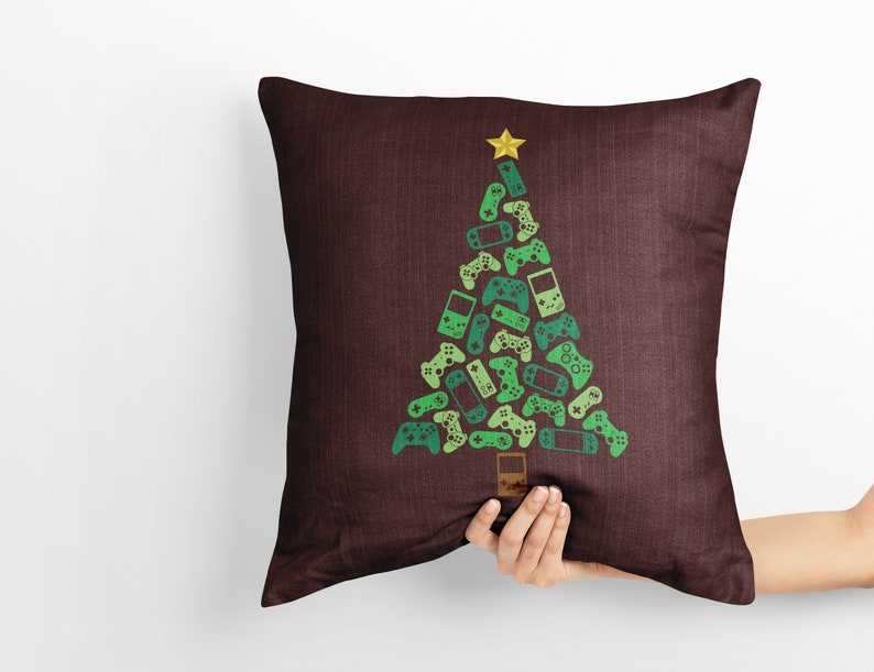 Christmas Tree Gamer Svg, Game Controller Assemble Tree Svg#5