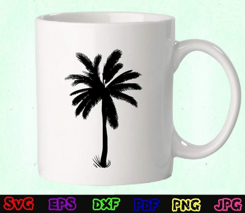 Palm Tree Svg, Palm Tree Silhouette, Palm Tree Design Svg